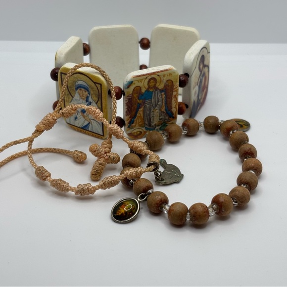 Religious Bracelets Catholic Themed - Picture 1 of 13